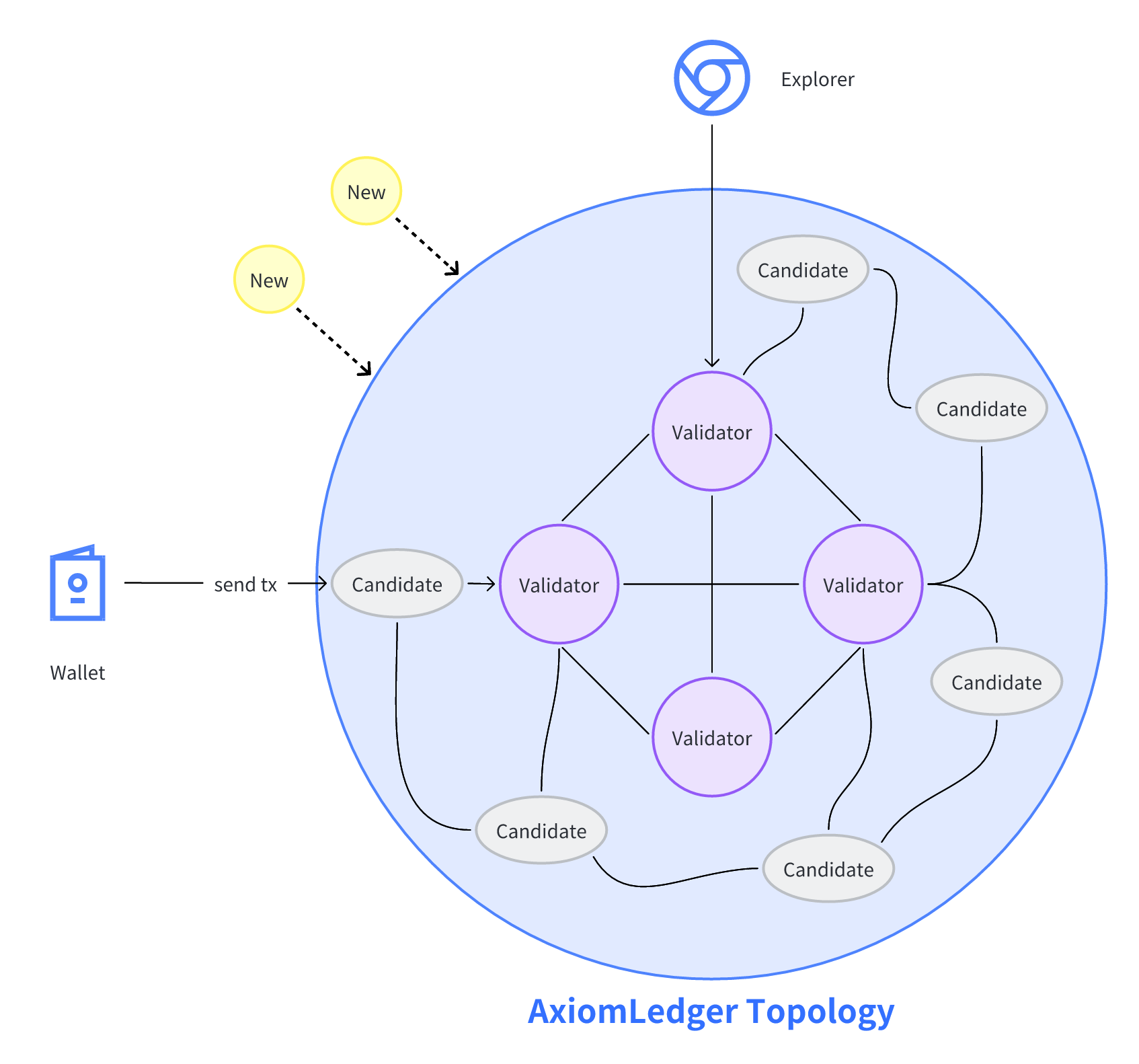 AxiomLedger network topology